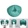 Hatsune Miku Vampire Cosplay Wig W/ Double Horsetail Hairpiece For Carnival Props