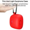 Чехол для наушников Устойчивый к царапинам с крючком Мягкий Водонепроницаемый Ударопрочный Силиконовый Защитный Чехол для JBL