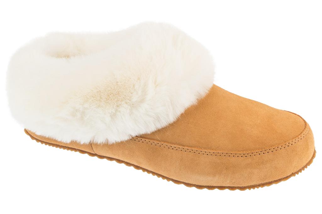 Sorel Go Coffee Run, Womens Beige Slippers