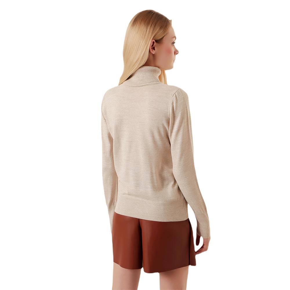 Fierte Женский свитер Bgdt47000 Водолазка Трикотаж