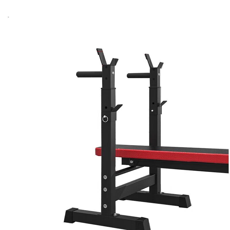 Baichengdao Flat Weightlifting Bench with 1.5m Bar and 65kg Plates