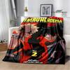 My Hero Academia Cartoon Printed Blanket Warm Flannel Blankets Soft and Comfortable Blanket Home Travel Blanket Birthday Gift