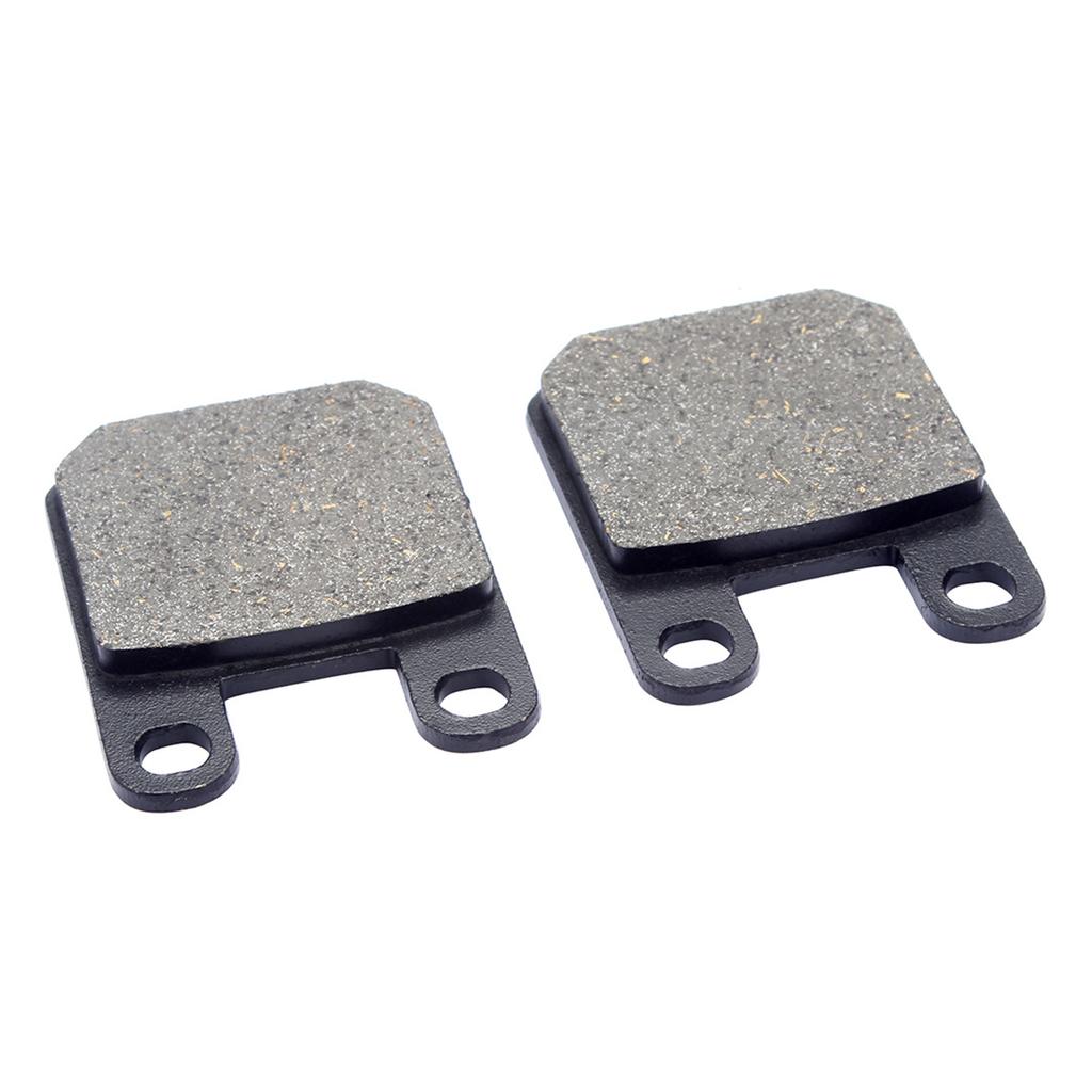 Комплект тормозных колодок для велосипеда, совместимый для 50cc 70cc 90cc 110cc 125cc 150cc квадроциклов, велосипедов для грязи, картингов, скутеров, мотоциклов