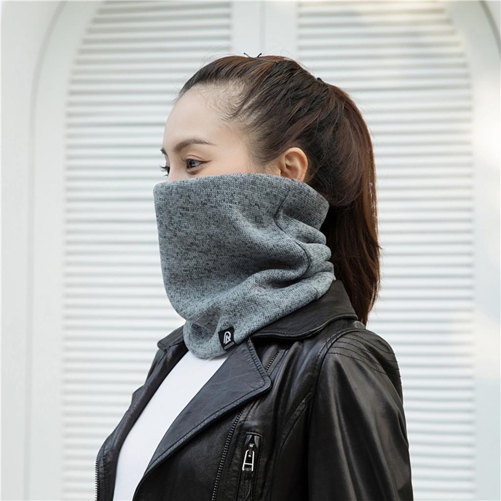 Detachable Knitted Turtleneck Fake Collar For Women Neck Warmer Autumn Winter Warm Cover Head Neck Knitting False Collar