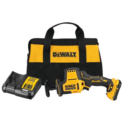 DEWALT Аккумуляторная возвратно-поступательная пила Электроинструмент Режущий инструмент Серия Limited Compact Струбцина One Touch 2Ah 2 шт. Зарядное устройство в комплекте DCS312D2 [Онлайн