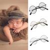 Retro Style Round Baby Infant Eyeglass Frame Children Eyewear Photography Prop