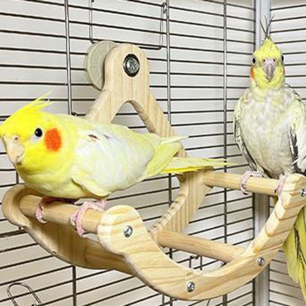 Bite Resistant Rocking Bird Hammock Durable Rocking Perch Stand Parrot Swing Pet Parrot