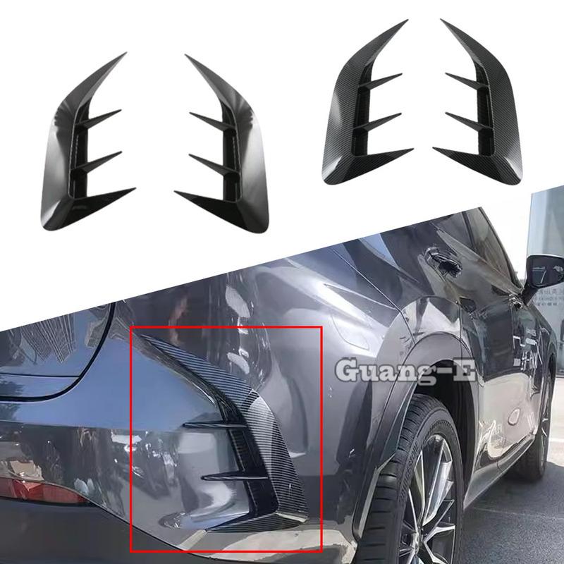 Для Lexus NX 250 260 350h 350 F 2024 Автомобильный задний бампер Спойлер Воздухозаборник Выпускное отверстие Декоративная крышка Рамка Бровь Аксессуары