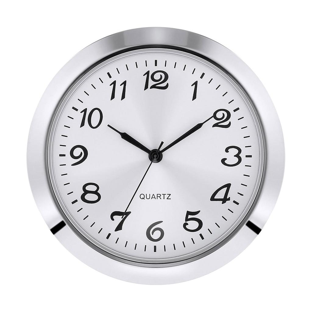 55mm Metal Watch Head Roman/Arabic Numerals Designed Watch Dial Bulit-in PC21 Movement for Glass Crystal Craft Clock