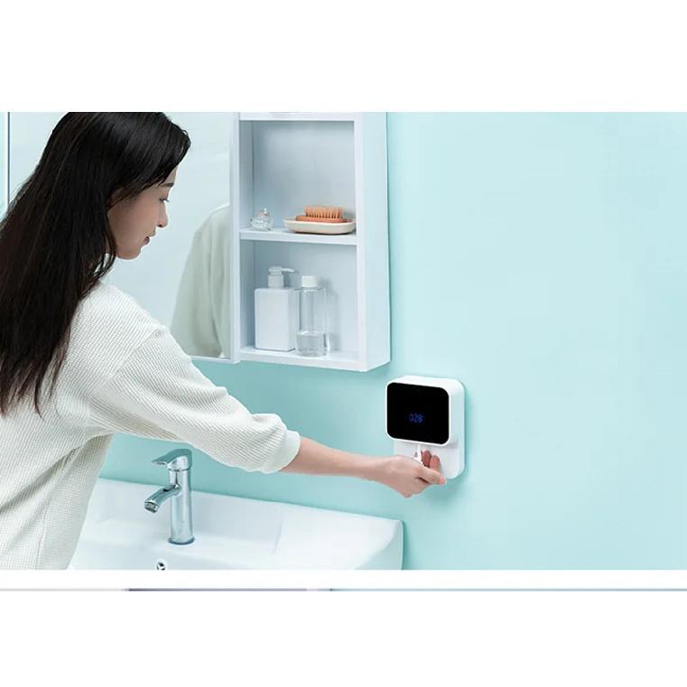 New Liquid Soap Dispensers Rechargeable Wall-mounted Three-Speed Adjustment Automatic Foam Dispenser Hand Sanitizer Machine