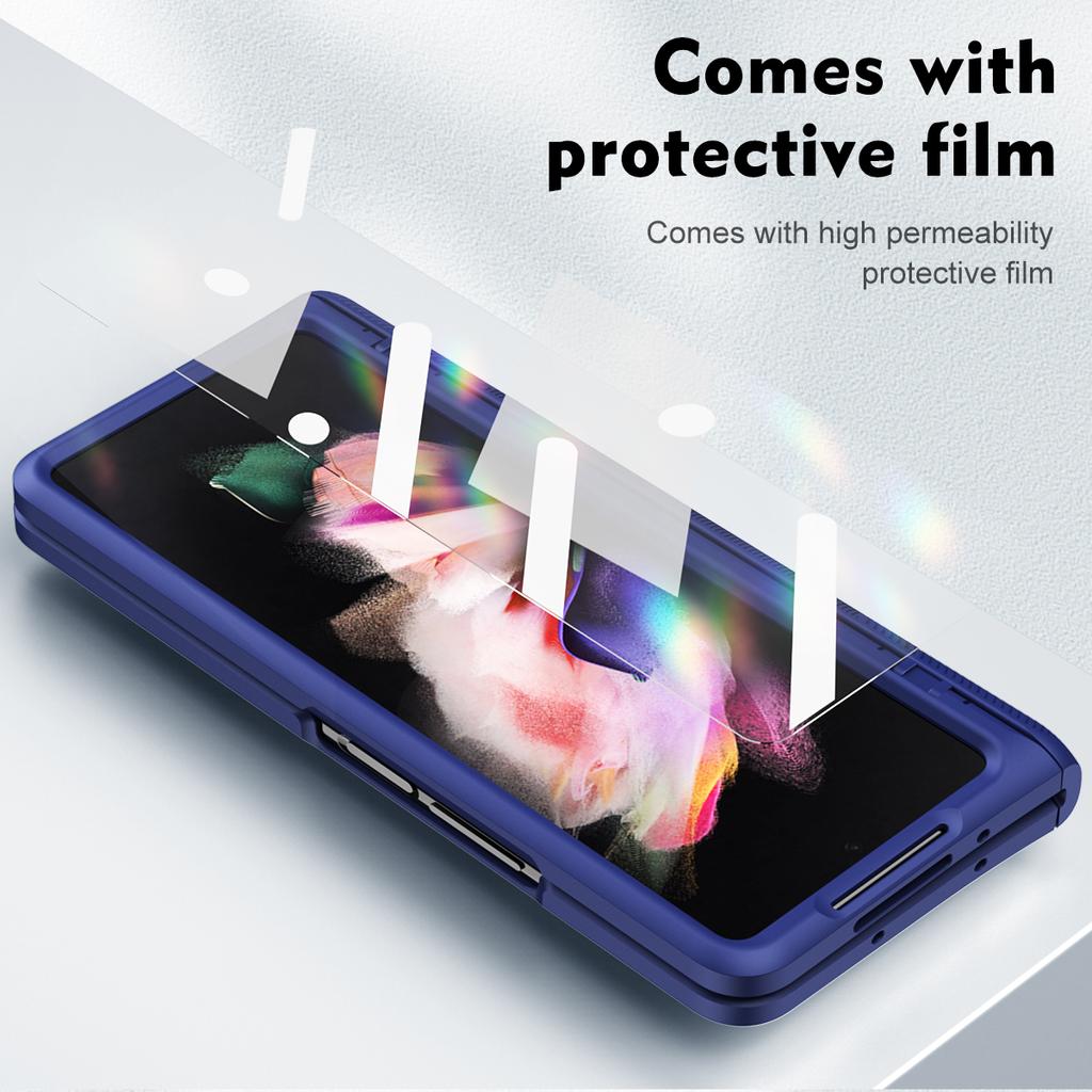 Shockproof Best Protection Full Case for Samsung Galaxy Z Fold 4 Fold4 Fold5 Fold3 Fold2 Fold 3 2 5 5G Zfold4 Glass Film Coque