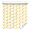 Pineapple Cream and White Wallpaper for Living Room and Bedroom 50x1000
