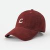 Versatile hat women's spring and summer casual high-quality cotton baseball cap simple embroidery cap sun hat