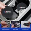 LRPOS1 New 2025 Car Carbon Leathe Coasters Pads  Centre Console Cup Non-Slip Mats For BMW F11 G11 F10 F30 G08 G28 G20 G30 X3 X5 X6 Seri