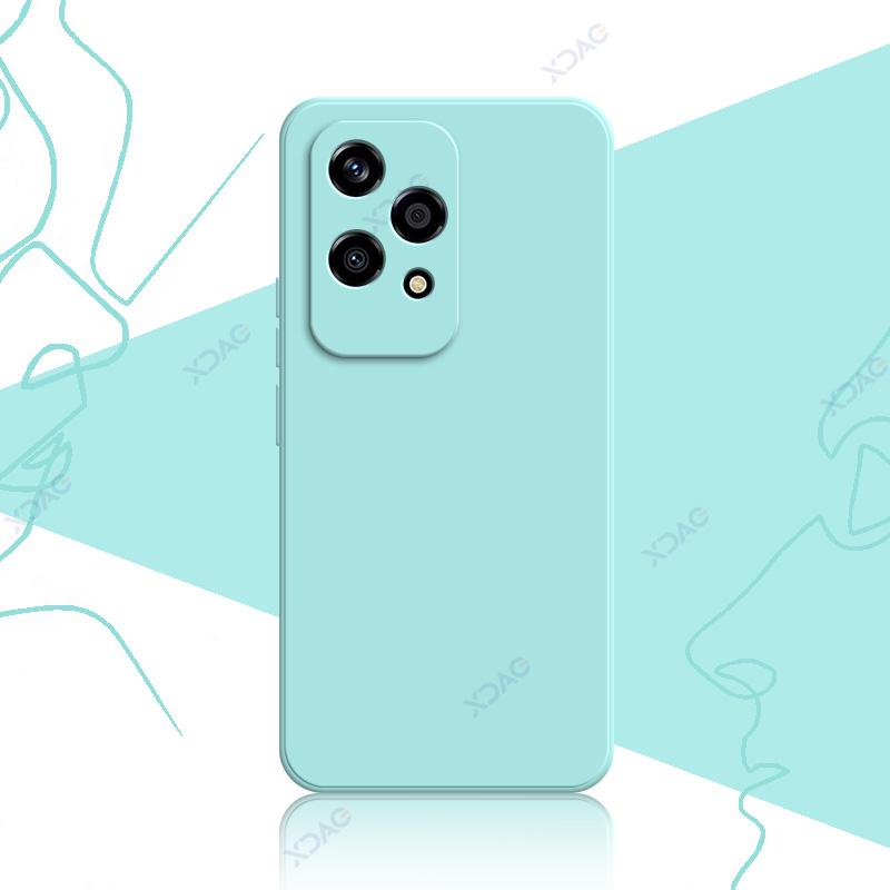 Роскошные чехлы для мобильных телефонов Honor 200 Lite Honor200Lite 5G 360 Мягкий квадратный жидкий силиконовый защитный чехол для телефона Coque