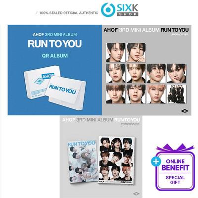 [Предзаказ] 3-й мини-альбом [RUN TO YOU] НАБОР 3 шт. (ФОТОКНИГА+ДИГИПАК+QR АЛЬБОМ)  (Онлайн-преимущество)