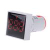 Digital Square Voltmeter AC 20-500V Volt Panel Meter Voltage Indicator LED Light 22mm Car Accessories