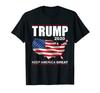 Футболка Трампа с флагом США 2020 года Keep America Great Election