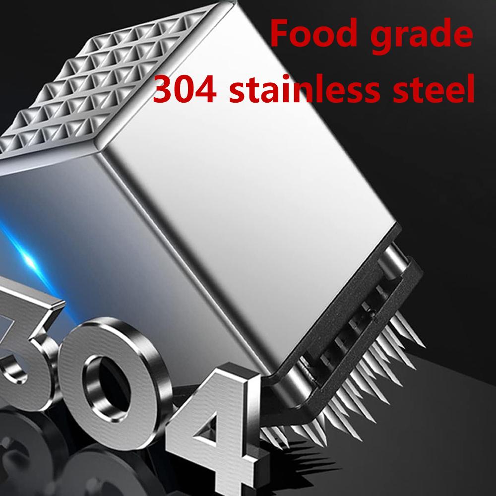 Нержавеющая сталь двухсторонний молоток для отбивания мяса многоцелевой молоток для отбивания курицы говядины орехов с 36 острыми иглами кухонные принадлежности