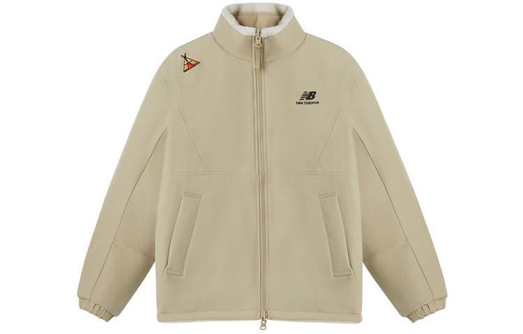 New Balance JHI Бархатные куртки Унисекс Хаки Стойка Умеренная NQA89013-IV