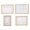 Wooden Photo Frame Dust-Proof Wear-resistant Picture Frame Honor Medal Display Display Case
