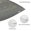 Gates Of Moria Doors Of Durin Pillowcase Polyester Linen Velvet Creative Zip Decor Room Cushion Cover 45X45