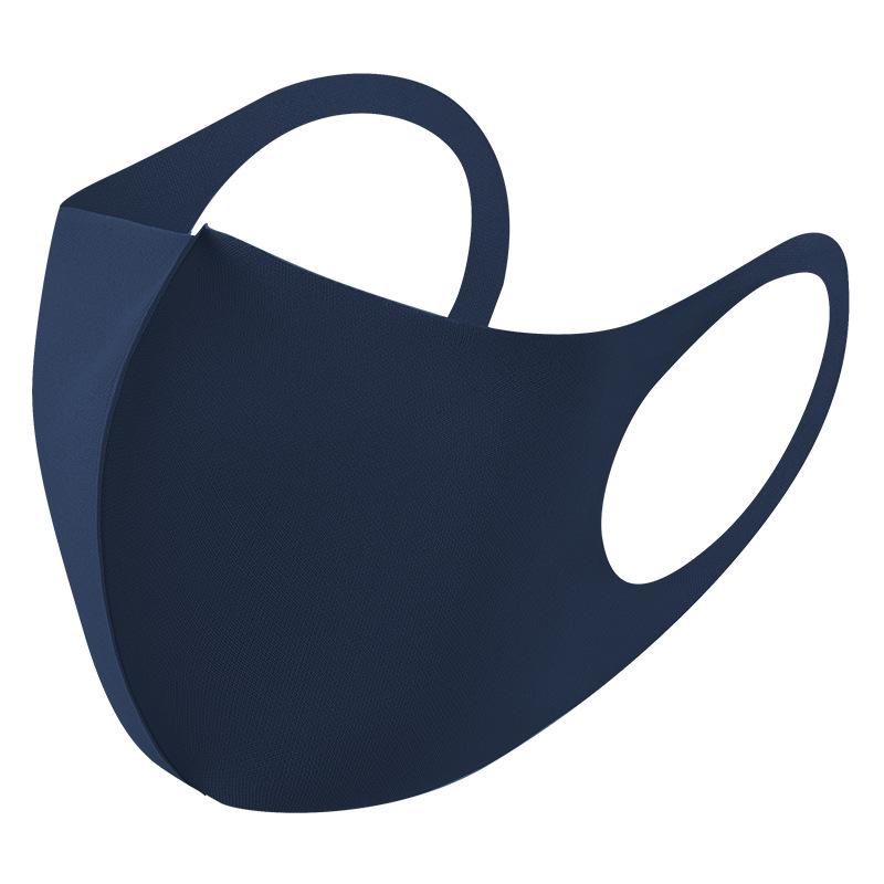 Ледяная шелковая маска, противопыльная хлопковая маска для рта, противотуманная черная стерео 3d маска, респиратор, Хэллоуин, косплей, тушь для ресниц, тушь для ресниц