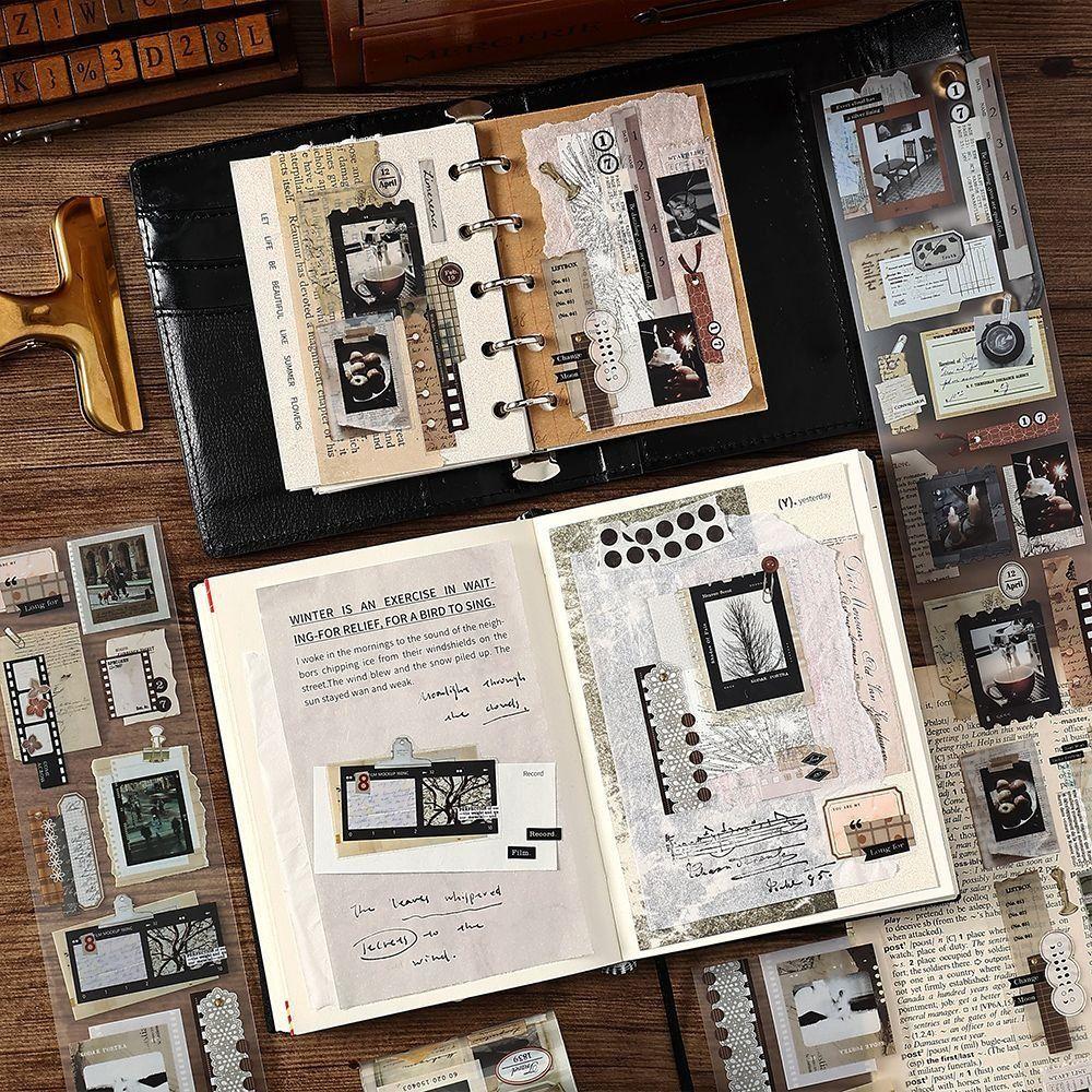 PET Washi Tape DIY Scrapbook Tape New Masking Tapes  Gift Wrapping