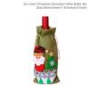 New Year Wine Bottle Cover Merry Christmas Decor For Home Christmas Table Decor Gift