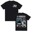 Rapper J Abecia La Verdad Album Tour Merch T-shirts Unisex Clothing Hip Hop Street T-shirt Summer Pop Cotton T Shirt Tops