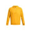 Under Armour UA Rival Logo Printed Fleece Pullover Hoodie Men Hoodies Sunflower 1379757-750