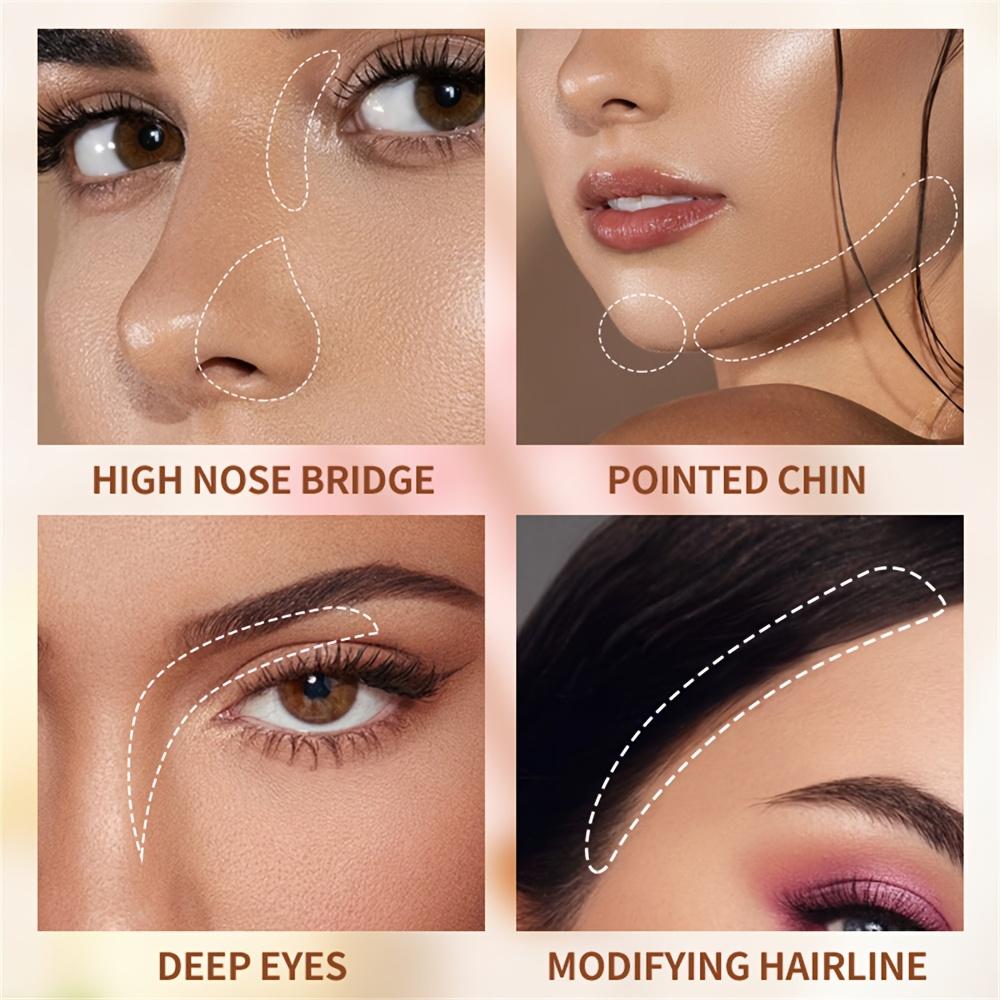 Двусторонний контуринг-стик, Хайлайтер-стик, Теневой стик, Бронзовый стик для контуринга лица, Консилер для темных кругов под глазами, Осветление тона кожи
