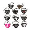 1pc Halloween Makeup Decoration Props Plastic Pirate Pirate Eyepatch One-eyed Dragon Skull Eyepatch