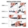 2 PCS Car Wiper Blade Silica Gel Silicon Refill Strips for Frameless Boneless Wipers 6mm26" 28" 30" 32" Wipers Blades 3