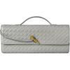 Joryin Woven Purse for Women Evening Clutch Woven Leather Handbags Crossbody Bag Purse Formal Evening Bag, Vegan Leather
