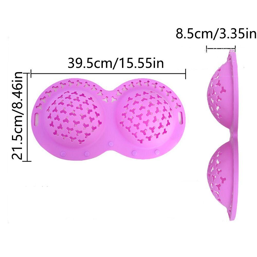 Anti-Squeeze Silicone Bra Laundry Bag Anti-Deformation Underwear Washer Organizer  Machine-wash