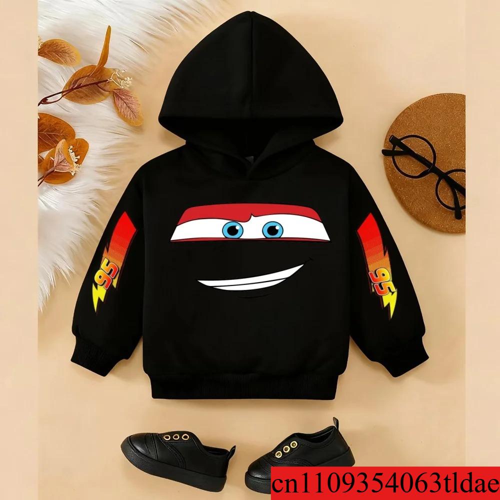Classic Anime Car Story Children's Spring and Autumn Fashion Hoodie Boys and Girls Hoodie