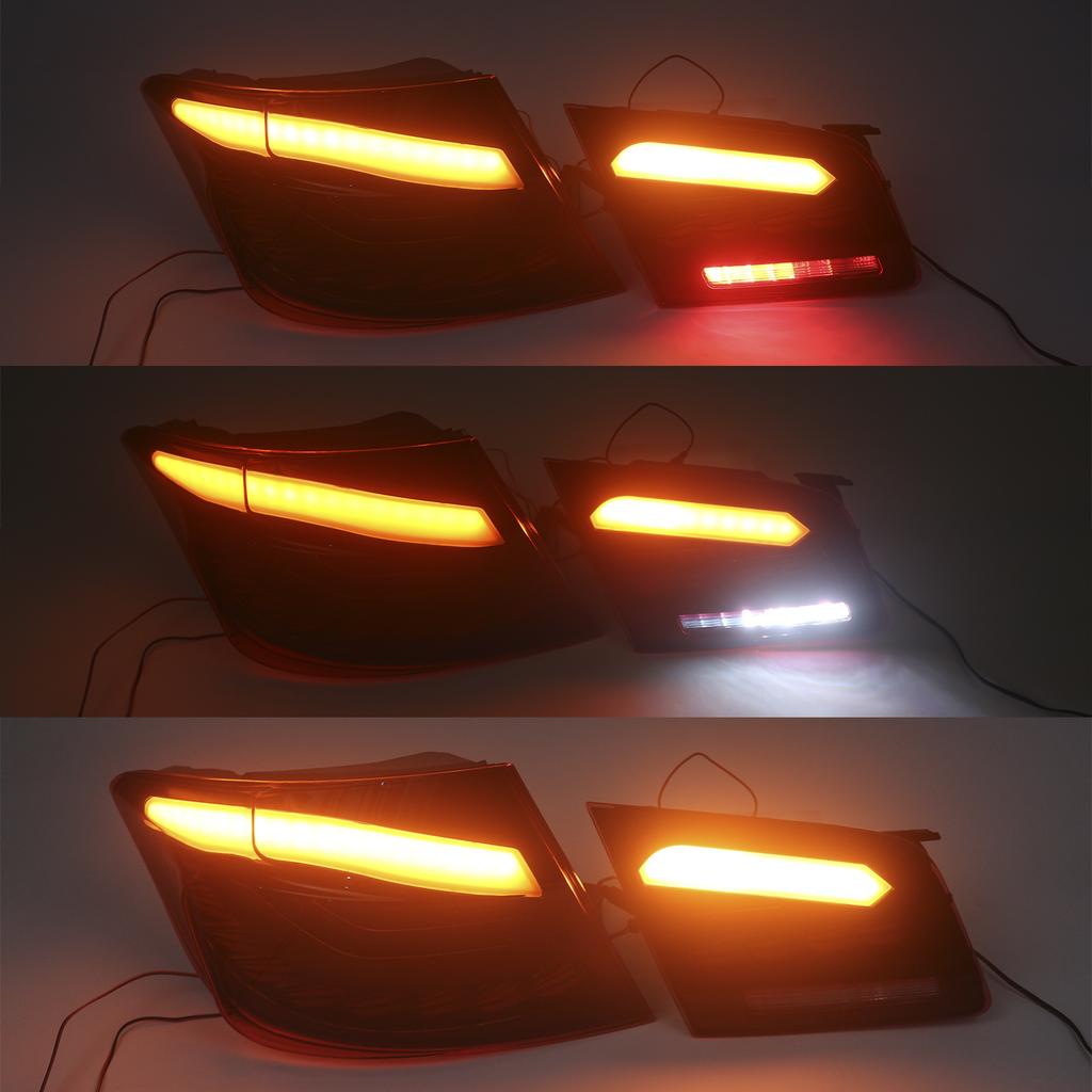 L&R красные светодиодные задние фонари задний фонарь в сборе для BMW 5 F10 F18 M5 2010-2016