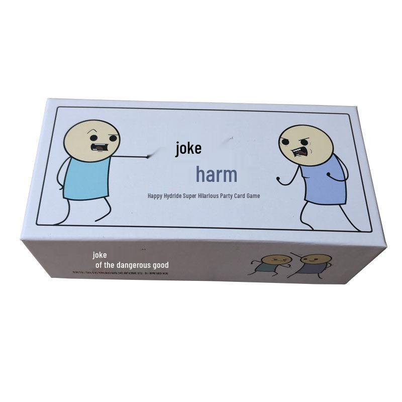 The Harm of Joking: Silly and Cute Chinese Comic Board Game for Casual Parties