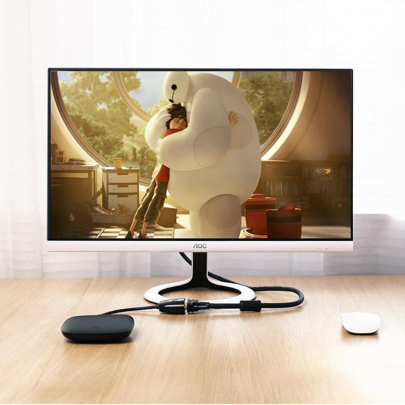 Конвертер Ugreen Full HD HDMI в VGA - Однонаправленный, Папа-Мама, Черный - Модель MM105 40253