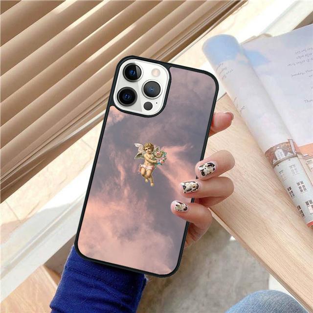 Эстетика Ангелов Эстетика Чехол-Ракушка Для iPhone 17 Air 15 16 14 13 12 Pro Max 11 Pro Max Plus Чехол-Защитная Крышка Для Телефона