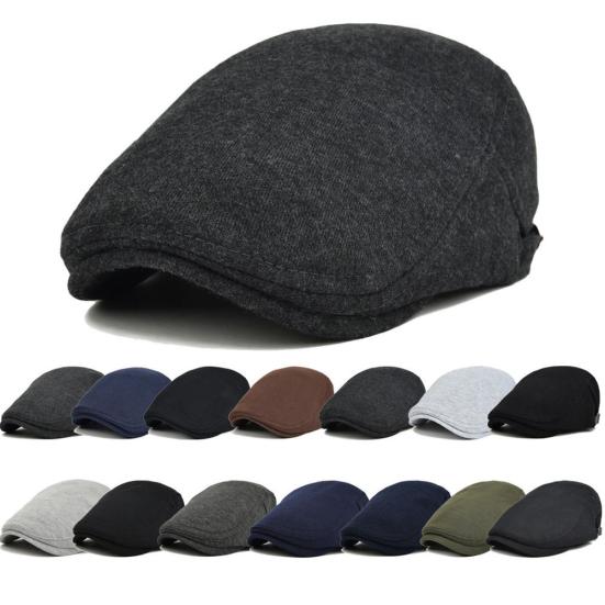 Кепка Newsboy Peaked Cap Men Golf Driving Flat Hat Теплый Аксессуар Для Путешествий На Открытом Воздухе