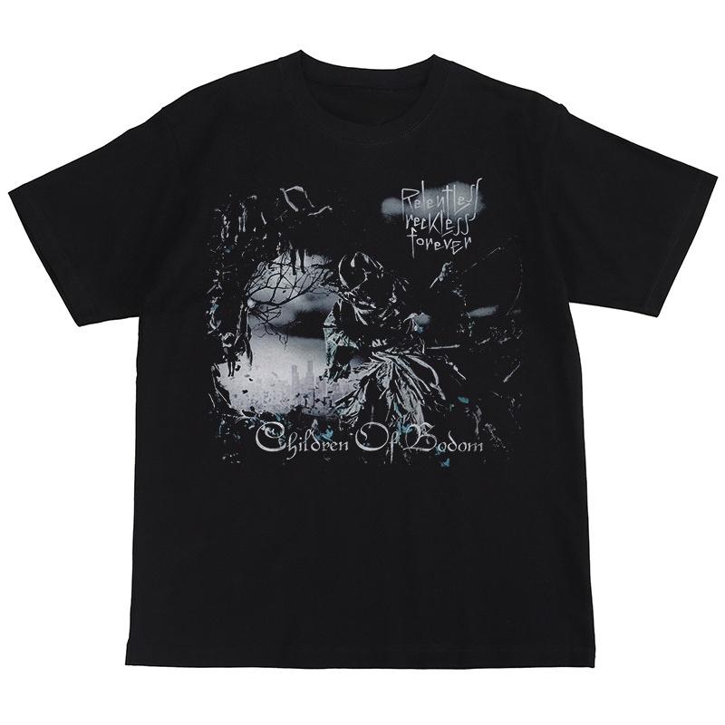 Children of Bodom Американский уличный металл Мужская и женская хип-хоп винтажная футболка с коротким рукавом