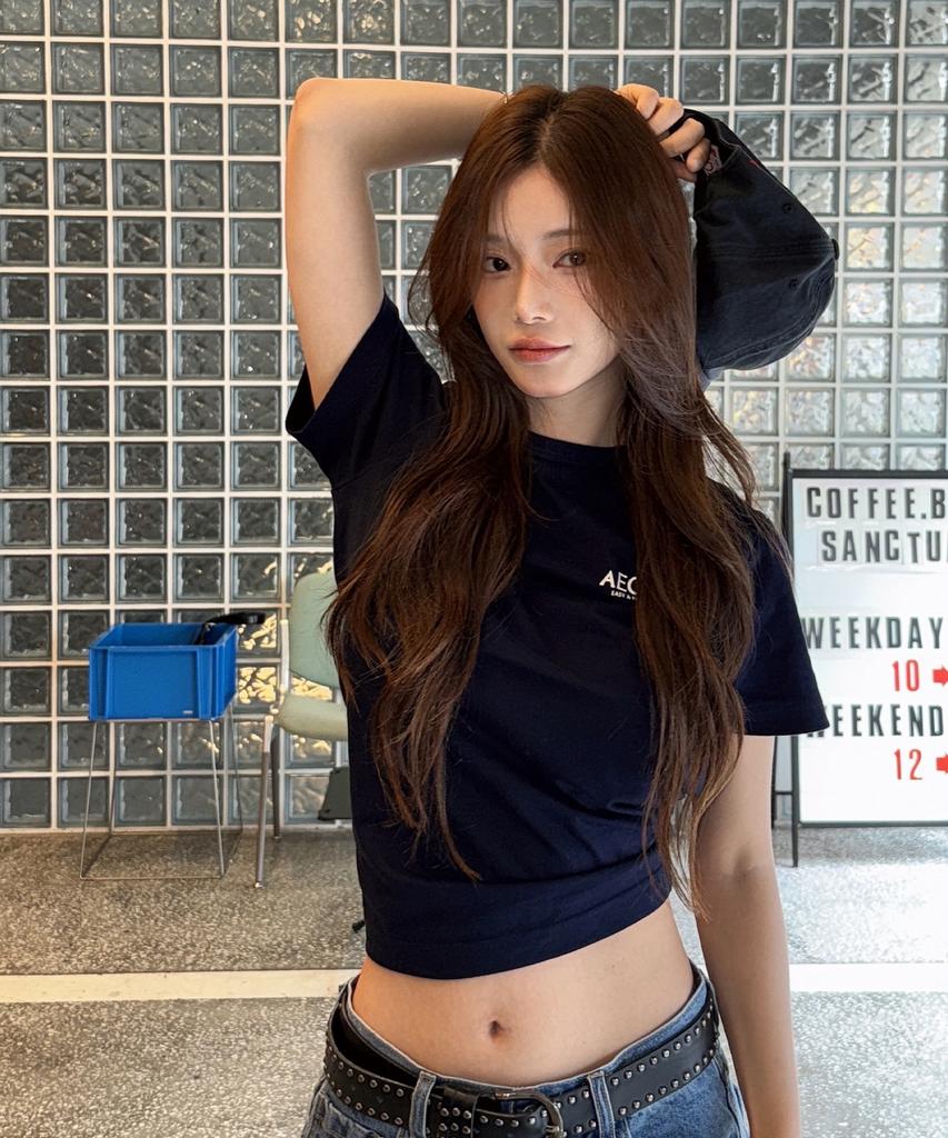 AECA Aeca Signature Tee-Navy