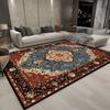 Роскошные КОВРЫ в Европейском стиле ДЛЯ ГОСТИНОЙ Персидская Отделка Спальня Прикроватный Плюшевый Коврик Складной Коврик для Холла Нескользящие Мягкие Коврики