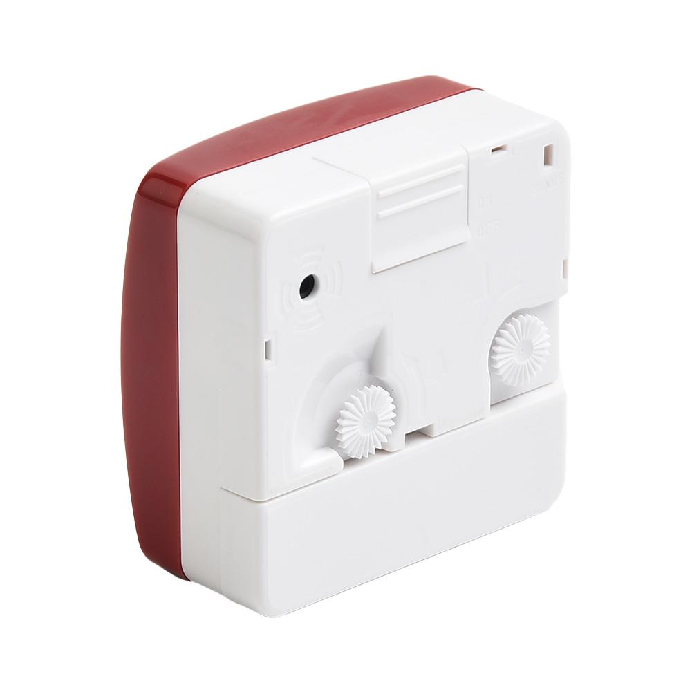 Изящный и бесшумный дорожный будильник с ночником, портативный и удобный