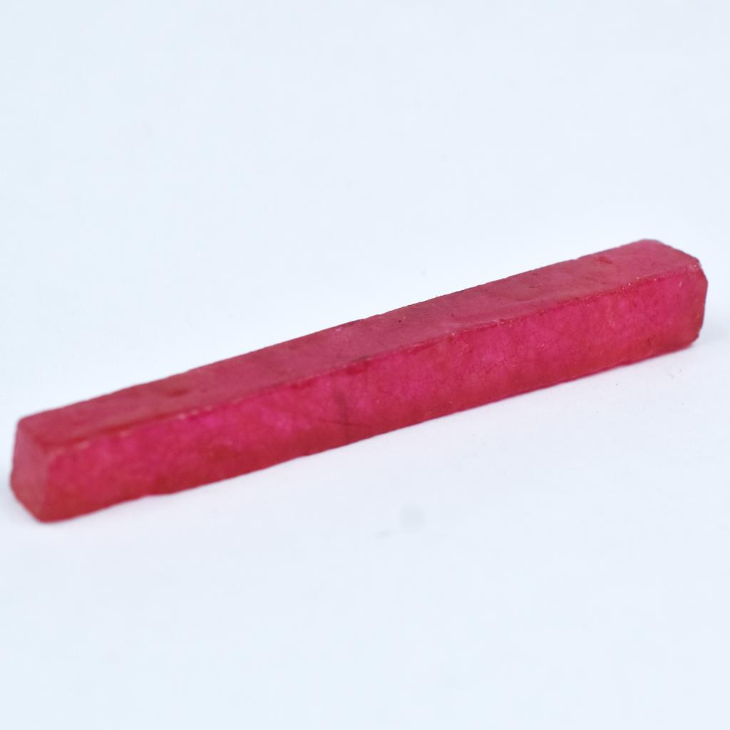 Natural Red Ruby Loose Gemstone Rough 73.25 ct Uncut Jewelry Making for Lapidary and Gem Collections