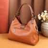 New European and American Retro Fashion Meniscus Baguette Bag Portable Messenger Large-capacity Compartment Female Bag