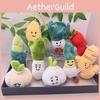 Adorable Plush Vegetable Keychain Plush Toy Featuring Cute Garlic Onion And Pepper Designs