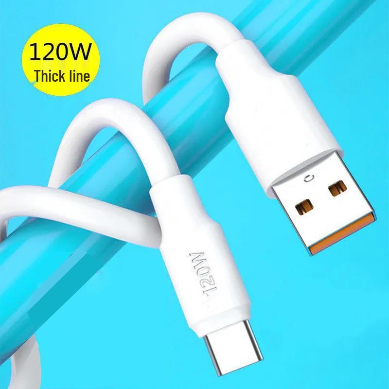Плетеный кабель PD120W для быстрой зарядки Apple 11/XR/12/13/14 Pro Max